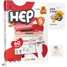 Hiper Zeka Yayınları Hiperzeka 5.sınıf Sosyal Hep Haftalık DENEME+ZİHİNDENEME-SSSK117