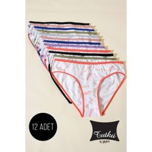 Tutku 12' Li Bayan Dıana Bikini Külot Kombin 0563