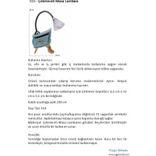 Antartidee Çekmeceli Masa Lambası / Lamp Slate