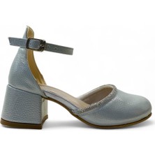 010 Kız Çocuk Topuklu Abiye Ayakkabı