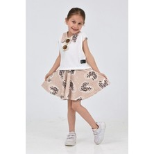 Kız Çocuk Etekli Takım