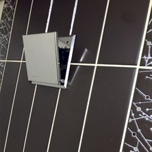 Sakoya Aspiratör Marin 02 DEKORATIF 304 Paslanmaz Panelli, 100 lük, Sessiz Banyo, Wc, Mutfak Aspiratörü, 100 M3/h, Baca Çapı 99 Mm. Geri Tepme Valfli, Duvar ve Tavan Tipi Aspiratör [enerji Sınıfı A]