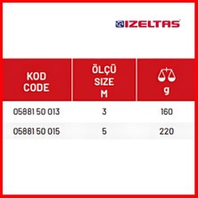 İzeltaş |  Şerit Metre, Mıknatıslı Uç ile Yüzeye Yapışan Krom Metre, 5 m, 19 mm