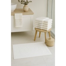 %100 Pamuklu Banyo Ayak Havlusu 2 Parça – 50X70CM Süper Emici Banyo Paspası