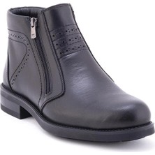 Forelli Pıel 36255-H Siyah Erkek Kışlık Deri Comfort Bot