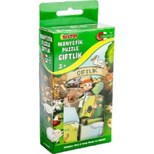 Diytoy Manyetik Puzzle Çiftlik