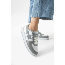 Albishoes Unisex Çocuk Yetişkin Günlük Okul Yürüyüş Sneaker Unisex Spor Ayakkabı Stars Genç Sneaker