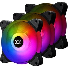 Xıgmatek Galaxy Iıı Essentıal 3X12CM BX120 Argb Fan Kontolcü Fan Kiti