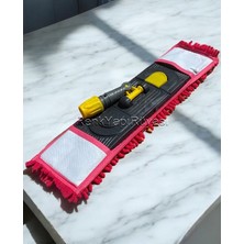 Renk Yapı Rüyası 50 Lik Nemli Mop Aparatı ve Makarna Mop, Hastane, Okul, Işyeri, Fabrika Temizliği Için Temizlik Seti