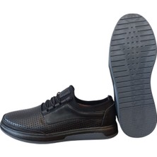 Delikli Deri Hava Alan Yazlık Ortapedik Spor Casual Sneaker Ayakkabı