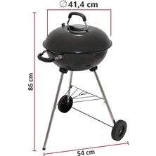 Blooma Eiğer Kömürlü Mangal 44 cm