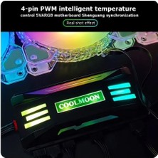 Coolmoon Pa1 - Argb &pwm Controller - Siyah