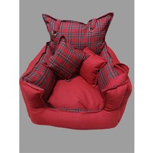 Köpek Araba Seyahat Koltuğu-40*40 cm Küçük Irk Için