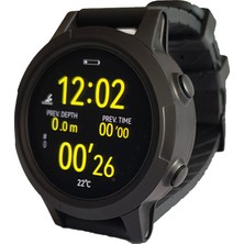 Mikrosub Ms1 Serbest Dalış Bilgisayarı (Kırmızı Kayış)