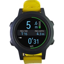 Mikrosub Ms1 Serbest Dalış Bilgisayarı (Kırmızı Kayış)