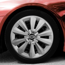 Ford Custom 15 Inç Jant Kapağı Amblemli Gri (4 Adet) 128 Wg