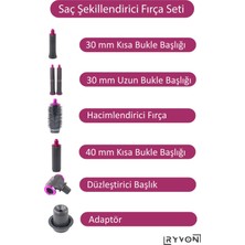 Saç Kurutma ve Şekillendirici Için Ekstra 7 Başlık