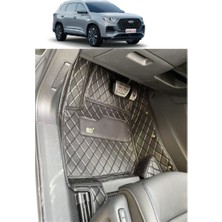 Chery Tiggo 8 Pro Max 5 Kişilik Aracına Özel 8d Tek Katmanlı Havuzlu Paspas Takımı