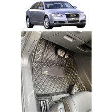 Audi A6 2005-2011 Arası Aracına Özel 8d Tek Katmanlı Havuzlu Paspas Takımı