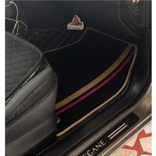 Renault Megane 2 2006-2010 Arası Araca Özel 8d Çift Katmanlı Havuzlu Paspas Takımı