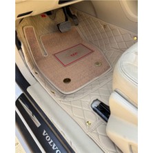 Volvo XC60 2009-2016 Arası Aracına Özel 8d Çift Katmanlı Havuzlu Paspas Takımı