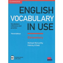 English Vocabulary In Use Elemantary ve Pre Intermediate With Answers And Ebook Online Kodludur