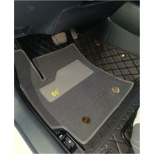 Toyota Corolla 2019-2025 Arası Araca Özel 8d Çift Katmanlı Havuzlu Paspas Takımı