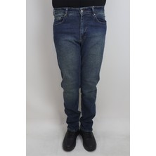 Denim Cartel Fistan Store Erkek Yeşil Yüksek Bel Rahat Kesim Boru Paça Jean Pantolon