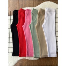 Fitilli Kışlık Çocuk Tayt 6\'lı Set