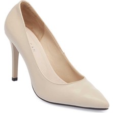 Tergan  Nude Vegan Kadın Stiletto - K24I1AY67394-Q4M