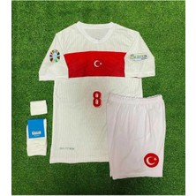 Türkiye Arda Güler 8 Numara Yeni Sezon Çocuk Forması 4 Lü Set Çorap-Bileklik Hediyeli Asf