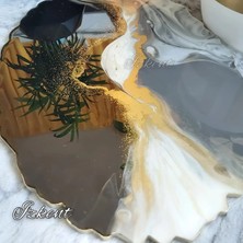 Power Time Epoxy 3 kg Hobby Epoxy Smart/ Ultra Şeffaf ve Parlak Epoksi Ince Döküm Hobi Epoksi Reçine 3 kg