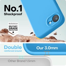 Apple iPhone 16E Uyumlu Kılıf Içi Kadife Silikon Case