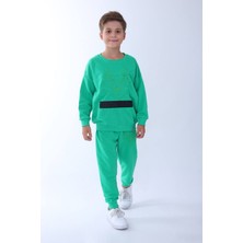 Kurt Kabartmalı 2 Iplik Erkek Eşofman Takımı