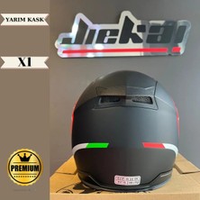 Jiekai Yarım Kask Xl Güneş Vizörlü