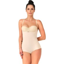 Ten Mı Emay 2723 Lazer Kesim Göğsü Açık Slip Korse