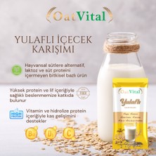 OatVital Yüksek Proteinli ve Yulaf Sütlü İçecek Karışımı 15'li Stand