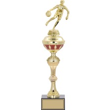 ODAK KUPA - Figürlü Kupalar - Basketbol Kadın Figürlü Kupalar FG-064 C - 44 cm