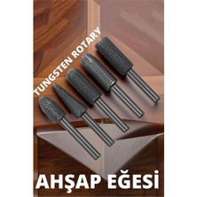 Tungsten Ahşap Oyma Şekillendirme 5 Li Eğe Seti