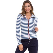 WL348  Kadın Zip Sweatshirt