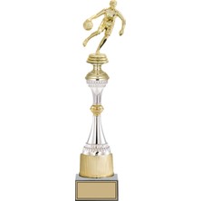 ODAK KUPA - Figürlü Kupalar - Basketbol Kadın Figürlü Kupalar FG-032 A - 44 cm