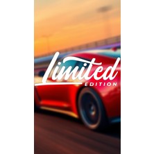 Limited Edition 2 Araba-Motosiklet Sticker 20X8CM Beyaz Renk