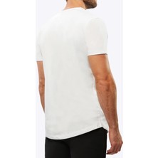 Oval Kesim Erkek Tişört | Regular Fit | Kısa Kollu Bisiklet Yaka Modern Tarz  |  %100 Pamuk