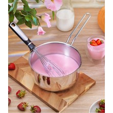 Çelik 3'lü Kaçerola Sosluk Sütlük 12cm-14cm-16cm