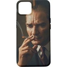 Anında Aksesuar Samsung Galaxy A70 Uyumlu Atatürk Desenli Telefon Kılıfı #5