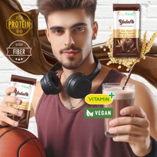 OatVital Yüksek Proteinli, Yulaf Sütlü ve Kakaolu İçecek Karışımı 15'li Stand