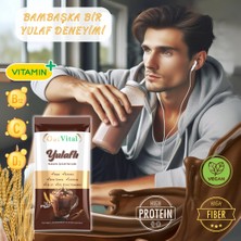 OatVital Yüksek Proteinli, Yulaf Sütlü ve Kakaolu İçecek Karışımı 15'li Stand