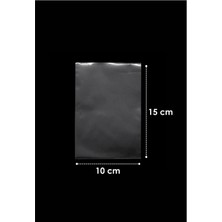 Eliz Party Şeffaf Parlak Bantsız Jelatin Poşet 10X15CM Kurabiye Aksesuar Paketleme Poşeti 100 Adet