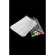 Eliz Party Şeffaf Parlak Bantsız Jelatin Poşet 10X15CM Kurabiye Aksesuar Paketleme Poşeti 100 Adet