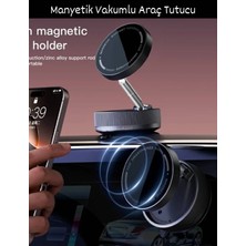 Plentiful Güçlü 360° Dönebilen Manyetik Kilitli Araç Telefon Tutucu